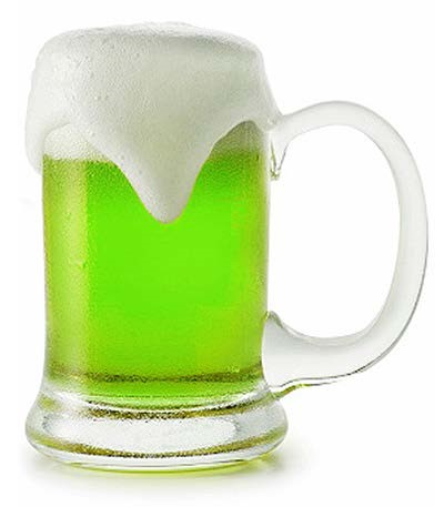 When was Green Beer first served on St. Patrick's Day?